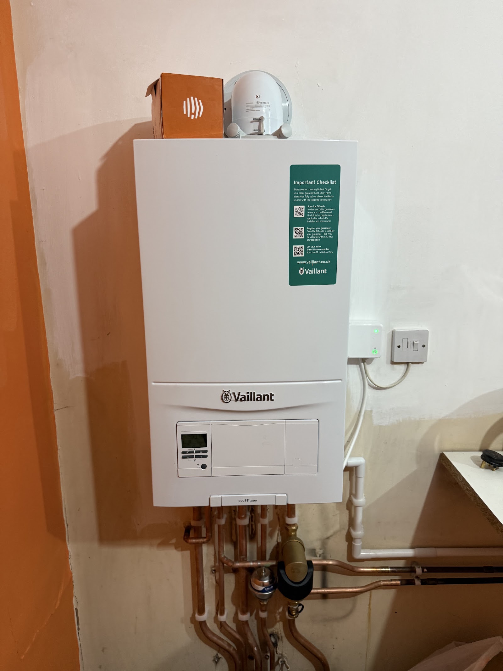 Three valves, two boilers, ninety minutes